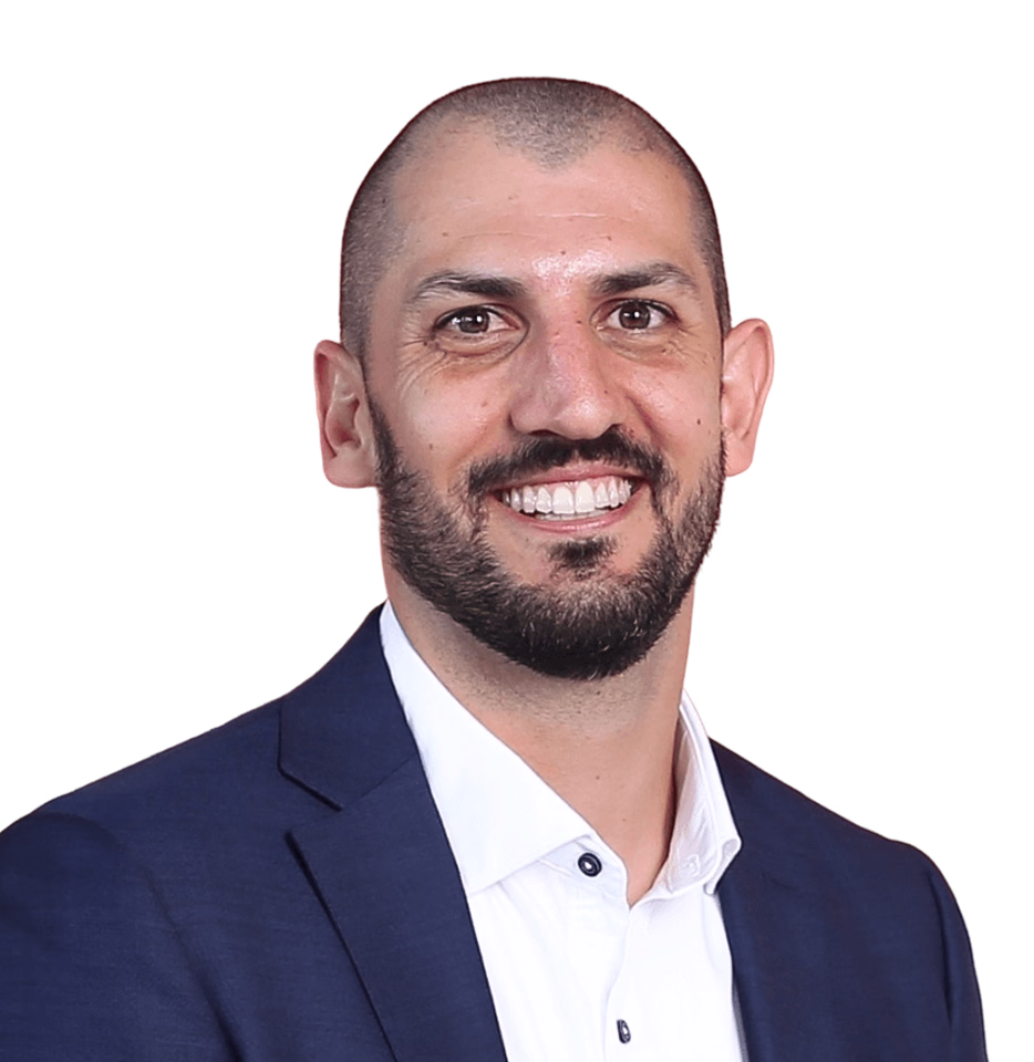 Portrait of Andrew Veasey, Chief Financial Officer at CareerTrackers.