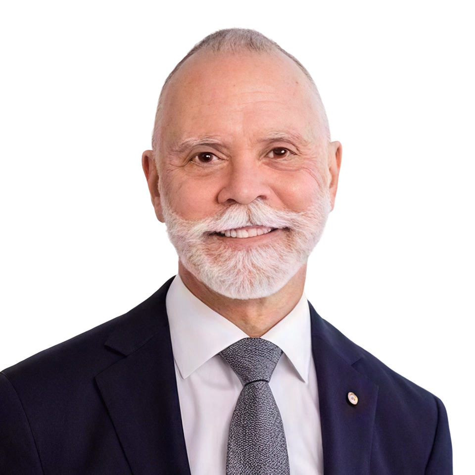 Portrait of Emeritus Professor Michael McDaniel AO, Special Advisor to the CareerTrackers board.