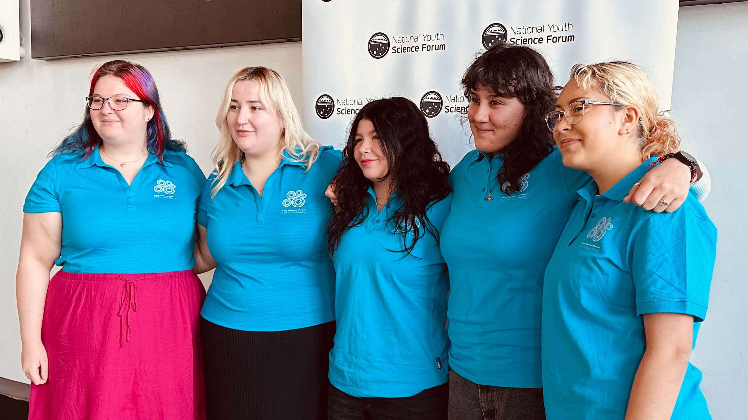 A young Indigenous woman in the Young Indigenous Women’s STEM Academy.