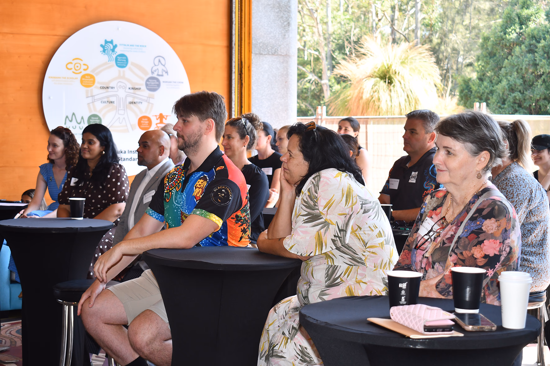 Students, alumni, staff and industry partners gathered at the University of Newcastle’s Wollotuka Institute.