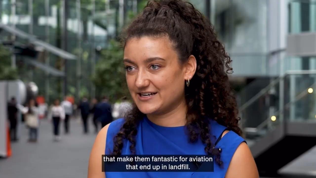 Tully Mahr talking about her aviation journey.